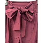 Halara Pants Small Crimson Red Breezeful High Waist Shirred Tie Wide Leg #O5-6 Photo 2