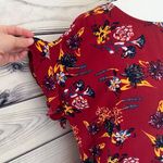 BeachLunchLounge Red Floral Shift Dress Photo 1