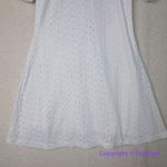 Free People New! White Cotton Apricot Rose Mini Dress, size L Photo 8