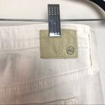 AG Adriano Goldschmied AG Erin White Stretch Denim Pencil Skirt Photo 6