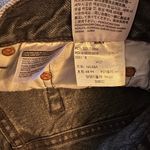 Levi's Levi’s 501 Black Cut Off Jean Shorts Womens Size 27 Button Fly Distressed Photo 9