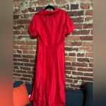 Newport News 🌹 red button up dress 🌹 Photo 4