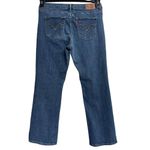 Levi's Levi’s SZ 12 Classic Boot Jeans Stretch 5-Pocket Mid-Rise Zip-Fly Blue Womens Photo 2