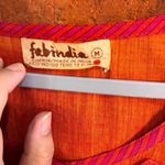 Fabindia womens cotton made in india kurta top orange M Size M Photo 1