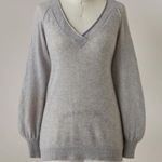 Sundance  3/4 sleeve gray cashmere sweater size Large Photo 0