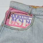 Vtg Get Used By Elie High Waisted Jeans-Size 30-Pastel-Streetwear-Hip Hop-1992 Photo 3