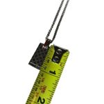  Sterling Silver Diamante Pattern Sherryline Pendant Gucci Necklace w Box Photo 7