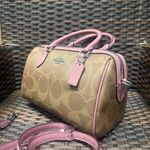Coach Rowan Satchel Bag In Maxi Signature Canvas ccd76 Photo 3
