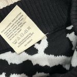 Yes And 100% Organic Cotton Black White Jacquard Joggers Sweat Pants Size M New Size M Photo 6