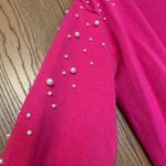 Shop The Mint  Boutique Pink Pearl Cardigan Photo 4