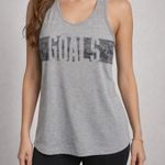 Champion  Gray Tank Top with Graphic Detail Photo 0