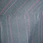 Courtenay Stretch 20W Striped Black Workwear Dress Pants Purple Photo 1