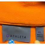 Athleta  1/2 Zip Pullover Women XL Orange‎ Long Sleeve Athletic Workout Running Photo 2