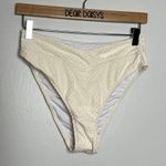 Cupshe Dot Textured High Waisted Bikini Photo 3