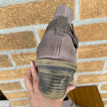 OTBT  Women's Rocker Wedge Bootie Stone Leather size 9 Photo 2