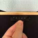 Hatch Women's Black V Neck‎ Long Sleeve Bodycon Midi Dress Medium Classic Party Size undefined Photo 1