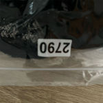 Alex Evenings Dress Womens 12 Black Silver Floral Gown Formal Party Wedding Photo 7