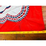 Vintage Paoli Red White Blue Geometric Abstract Rope Design 1960/70s Scarf Photo 5