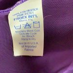 Zuliana Size Small Sheer Purple Sarong Skirt. Made in USA. Photo 4