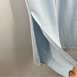 MICHAEL Michael Kors Split Hem Pull on Wide Leg Pants pastel Blue Size L NWT Size L Photo 2