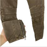 ALLSAINTS NWT All Saints Biker Moto Zipper Accents Ankles Cropped Skinny Jeans Size 28 Photo 8