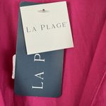 LA PLAGE Alex Poplin Button Down Maxi Long Dress Cabaret Pink Sz M‎ NWT $278 Size M Photo 3