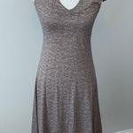 Toad and Co Mocha Geometric Print Short Sleeve Athletic Rosemarie Dress Sz XS Tan Photo 0