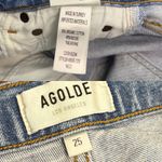 AGOLDE Nico High Rise Slim Jean in Cliffside Button Fly size 25 Photo 2