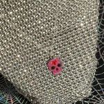 Pink Halloween Day of the Dead Sugar Skull Necklace Kawaii Lolita Pastel Goth Photo 9