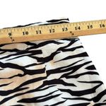 White Fox Boutique NWT White Fox Places to Go Mini Skirt Sz S Zebra Print Clubbing Going Out Baddie Photo 1