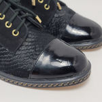 June Ambrose Calf Hair Patent Leather Lace Photo 10