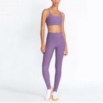 Johnny Was  Calme Mulled Grape Cutout High Waist 7/8 Leggings Sz M NWOT Photo 0