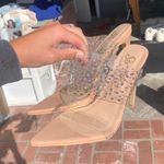 So Me Sparkly Clear Heels Photo 1