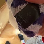 Loro Piana  Purpel Striped Linen Silk Blend Top Size 44 / 8 Photo 7