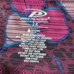 Pro Player Women's leggings Pants 2x capri purple Photo 1