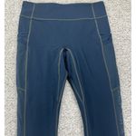 Fabletics  Motion 365 Blue Leggings Women's Medium Pull On‎ Gym Running Yoga Photo 1