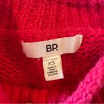 BP Pink Knit Mock Neck Long Balloon Sleeve Sweater Extra Small Photo 60