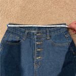 SheIn  Denim Button-up high-waist Wide Leg Jeans Photo 6