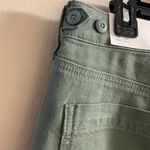 American Eagle classic stretch skinny olive green trousers Sz 12 short Women NWT Photo 5