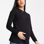 ASOS DESIGN Maternity Rouched Side Ultimate Slim Fit Long Sleeve T-shirt Photo 12