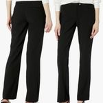 Calvin Klein CK Modern Fit Trousers Solid Black Mid Rise Work Office Dress Pants Photo 1
