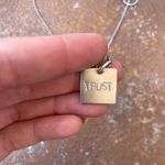 Brandy Melville Silver chain “trust” necklace Photo 1