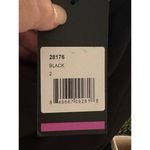 La Femme NWT One Shoulder Long Black Deep Front Slit Maxi Gown Photo 5