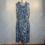 Kate Spade Kate Spade Dyan Woodblock Zebra Black White Dress Photo 2