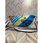 Funky Graffiti Print Fanny Pack Waist Bag Belt Bag Zip Pouch White Photo 1