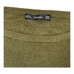 ZARA  Women Pullover Sweater  Long Sleeve Green Size Medium Woman Photo 1