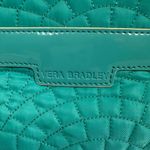 Vera Bradley  Turquoise Quilted Cosmetic Bag Photo 4