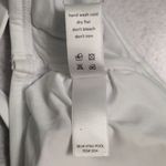 ANDIE  Cove Top Pool Blue Gingham Plaid Swimwear Bathing Suit Separates L New Photo 5