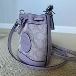  Mini Dempsey Bucket Bag In Signature Jacquard With Stripe And Coach Patch c8322 Photo 2