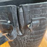 Rampage Raveyn Crocodile Black Rubber Rain Boots, size 6 Photo 13